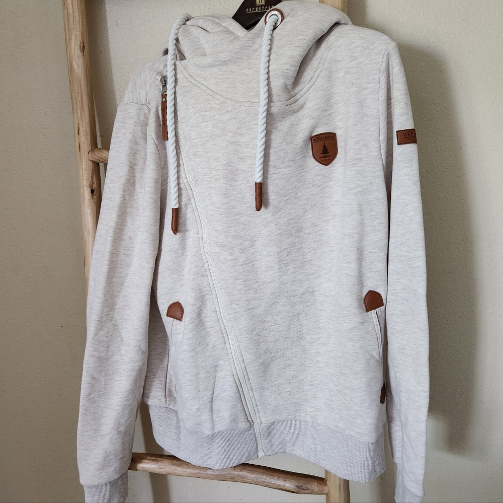 Wanakome zip-up hoodie